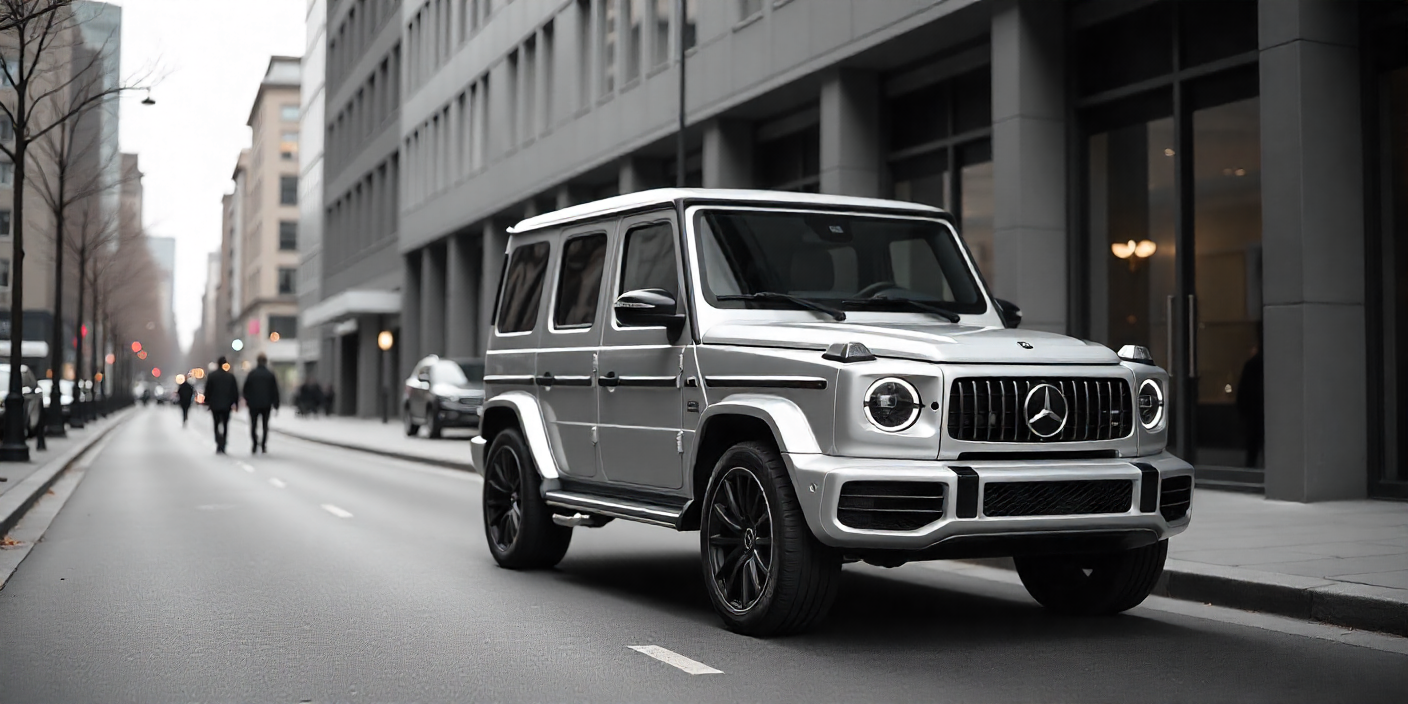 Mercedes G63 airport pickup Las Vegas